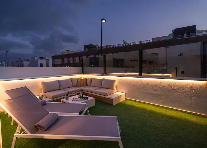 דירה Spacious Apartment With Private Terrace Cotillo